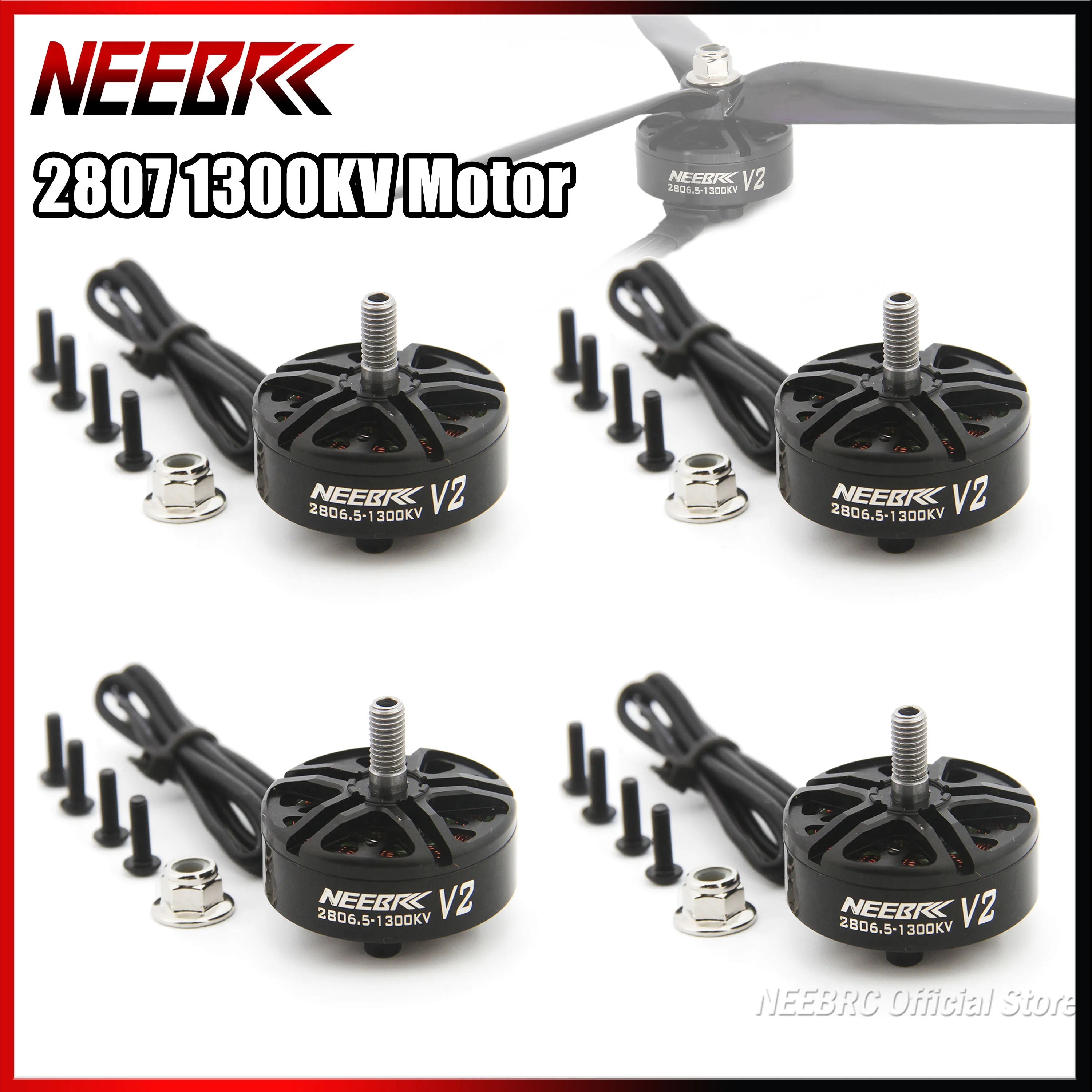 4pcs NEEBRC 2807 2806.5 1300KV - Drone Racing Esc review and price